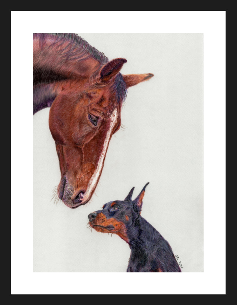 "Aspirations" Framed Fine Art Print