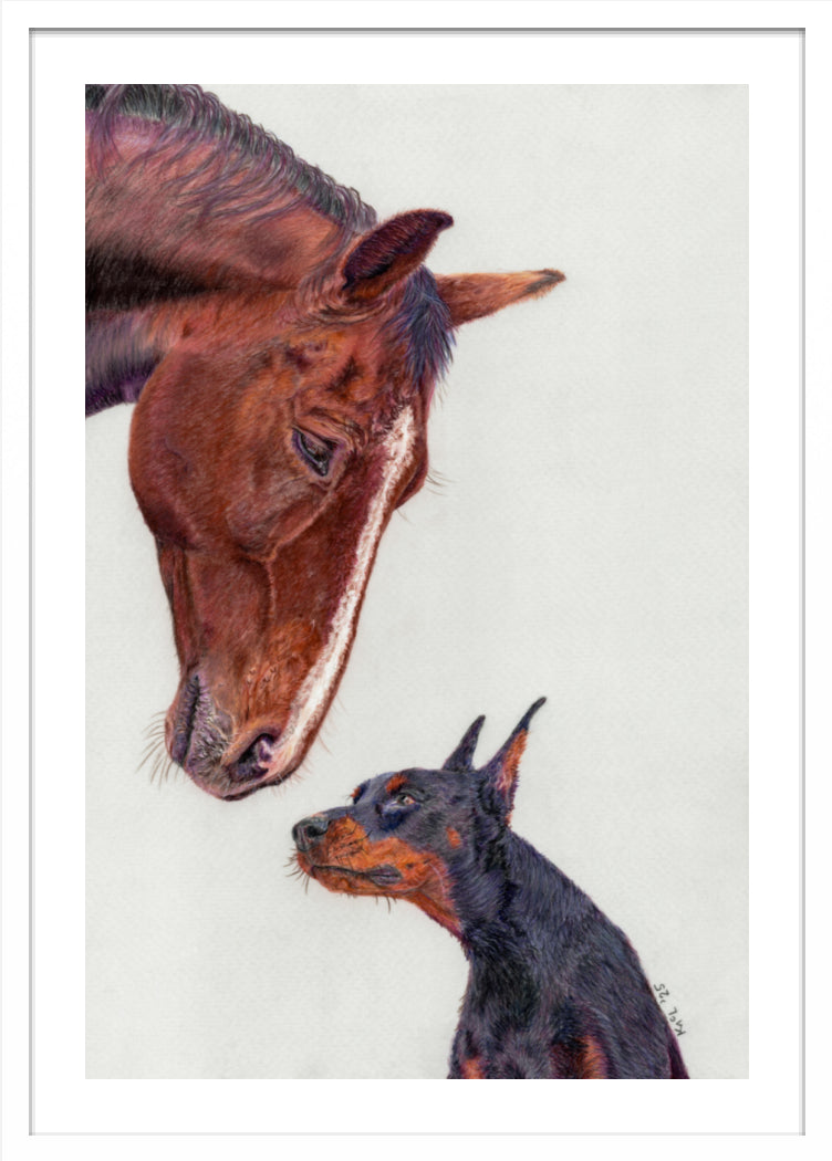 "Aspirations" Framed Fine Art Print