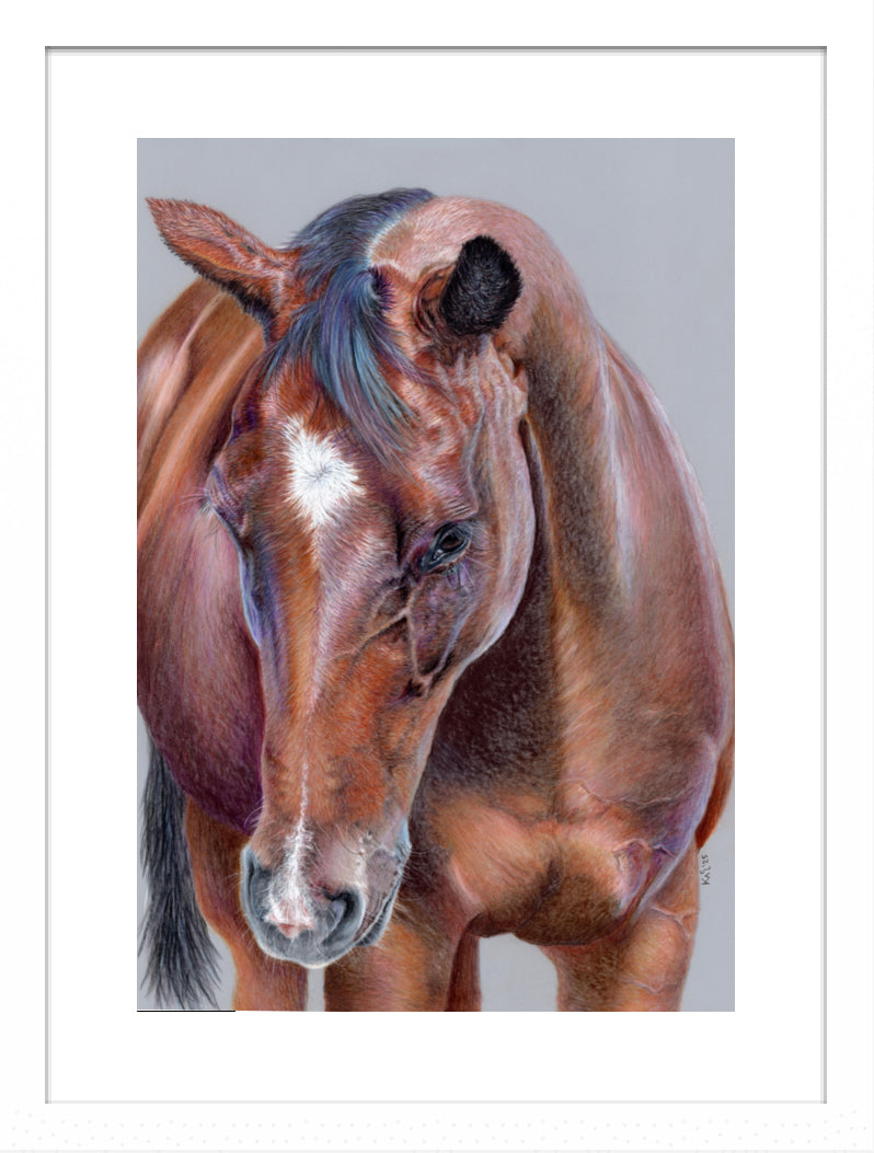 "Beauty At Bay" Framed Fine Art Print