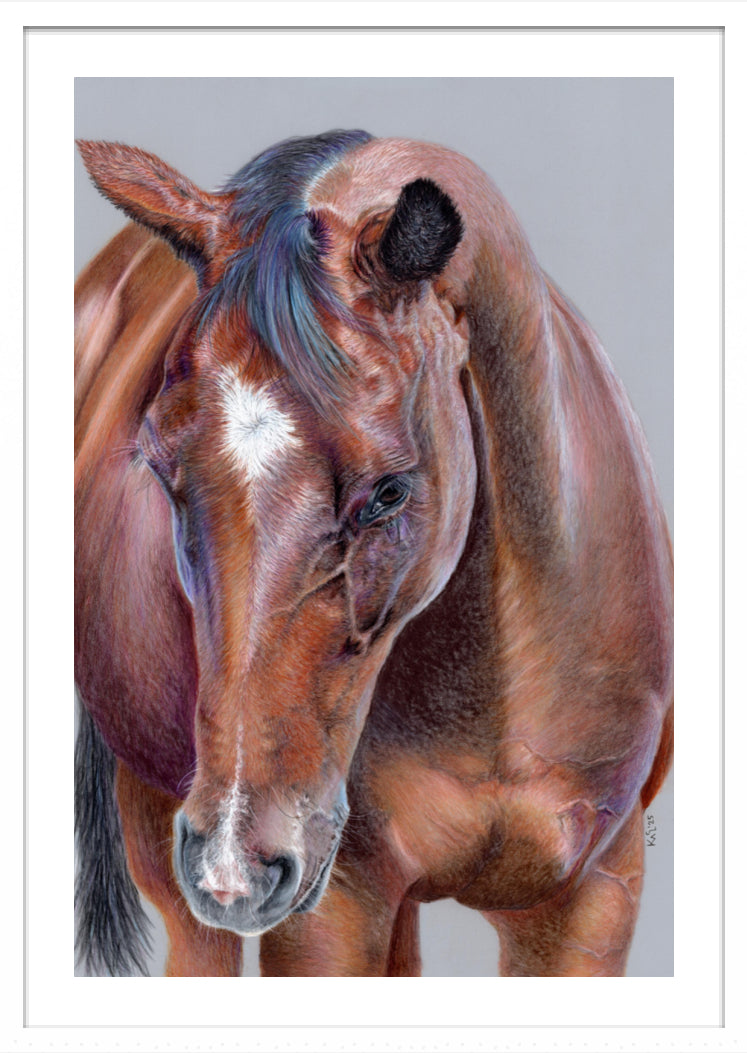 "Beauty At Bay" Framed Fine Art Print