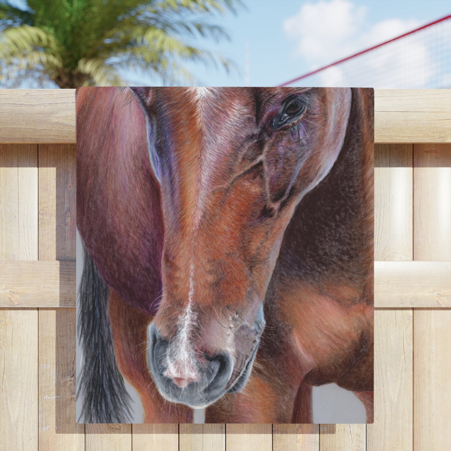 Beauty At Bay Beach Towel