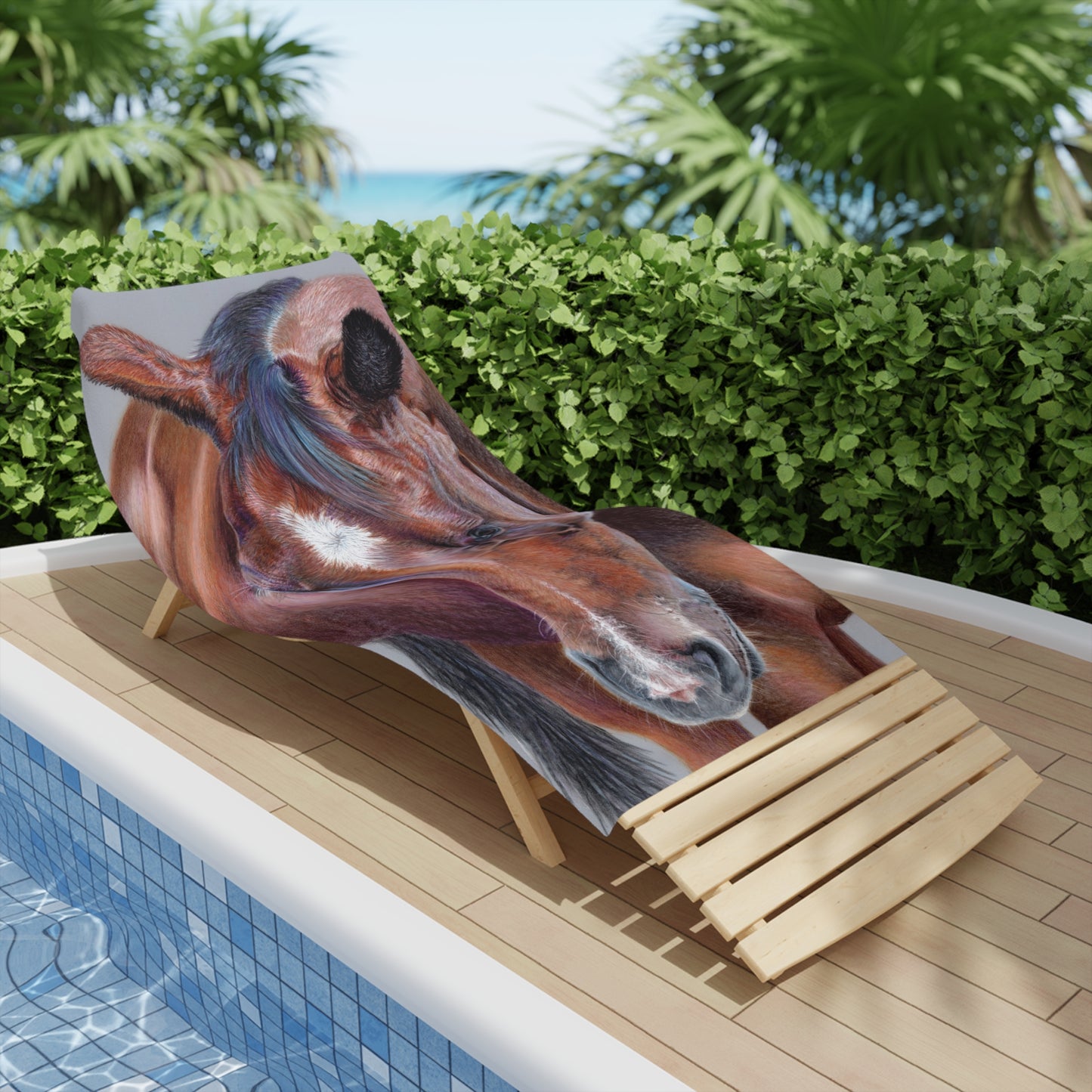 Beauty At Bay Beach Towel