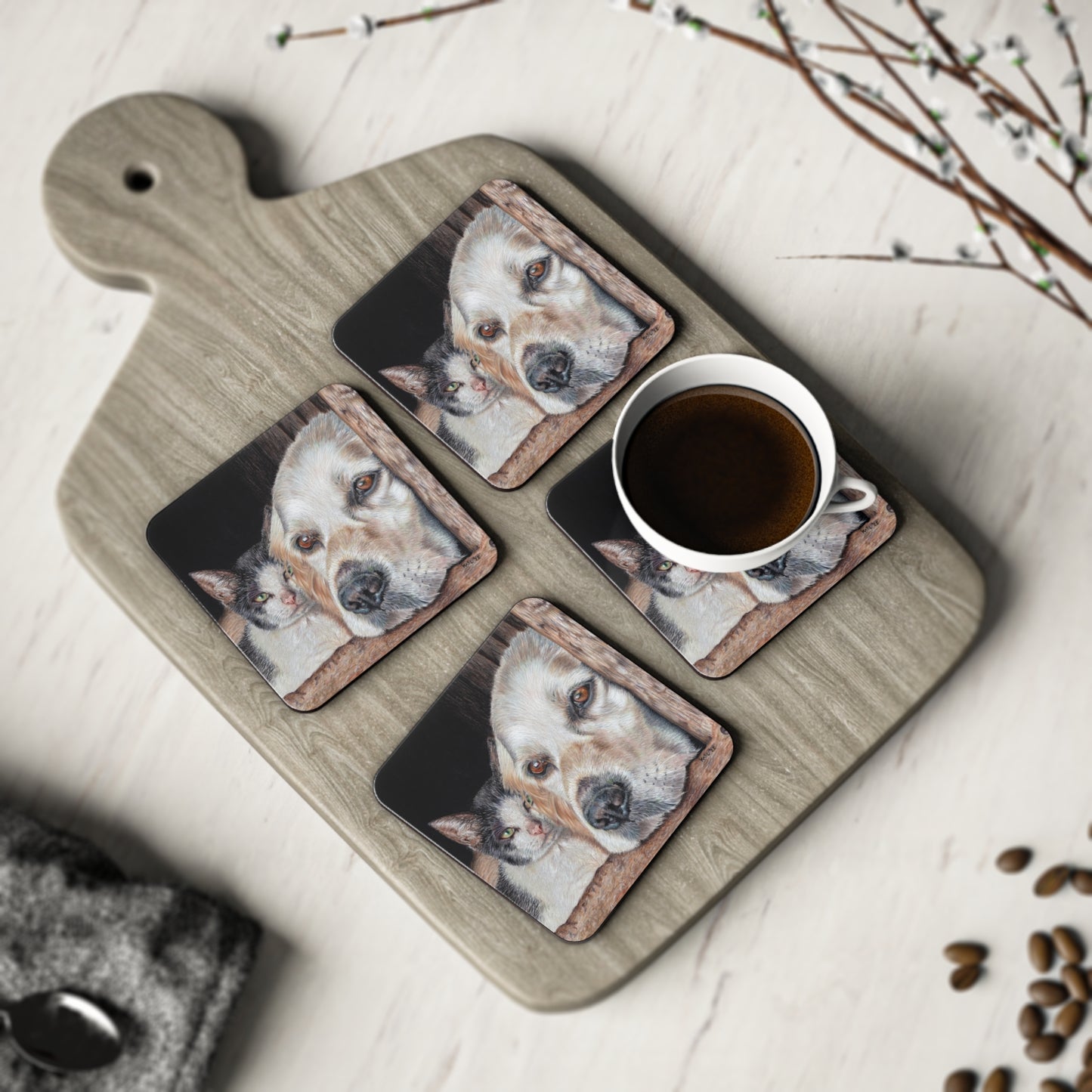 Kindred Spirits Coaster