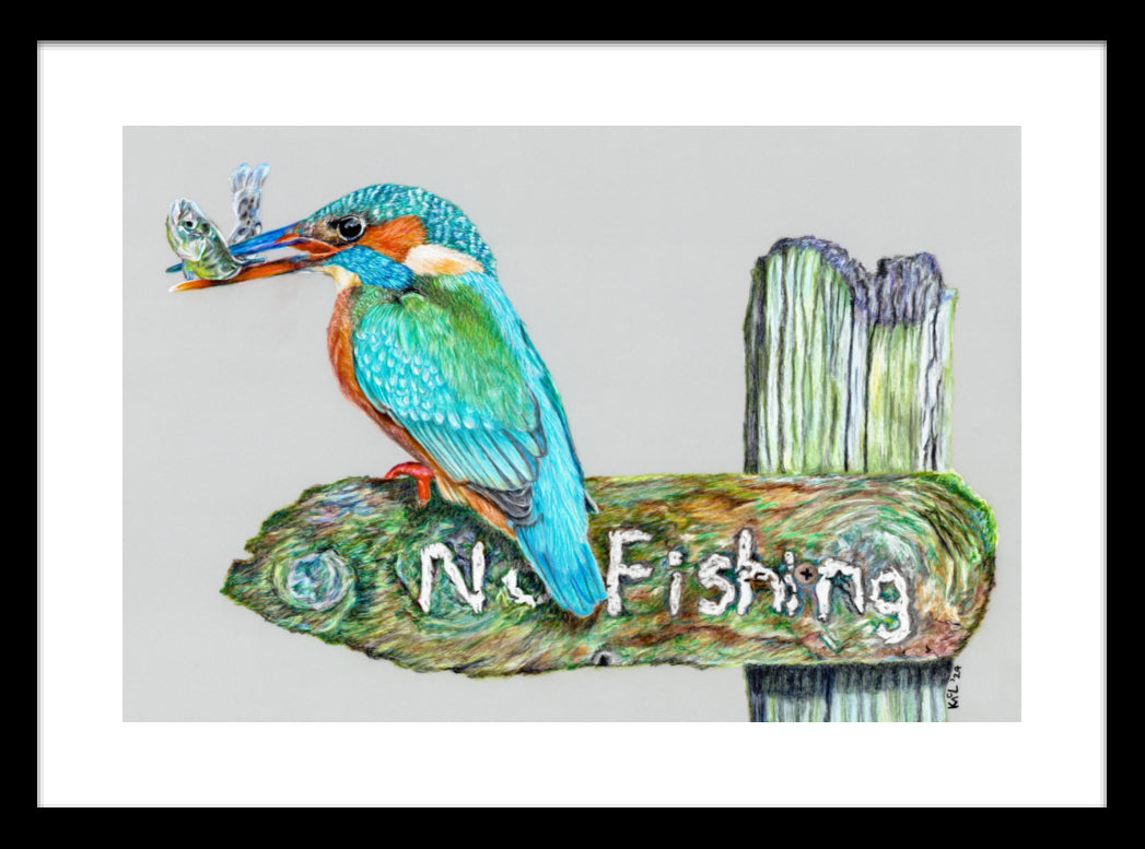 "Criminal" Framed Fine Art Print