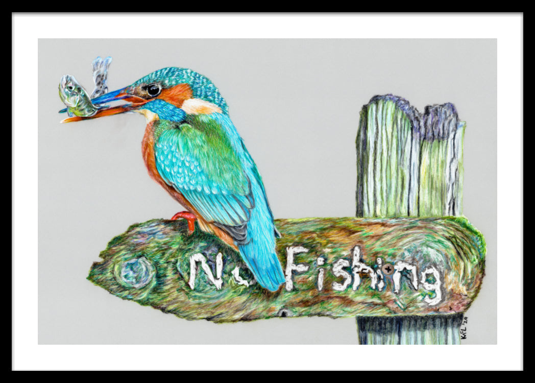 "Criminal" Framed Fine Art Print