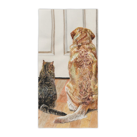 Daddy's Home Beach Towel