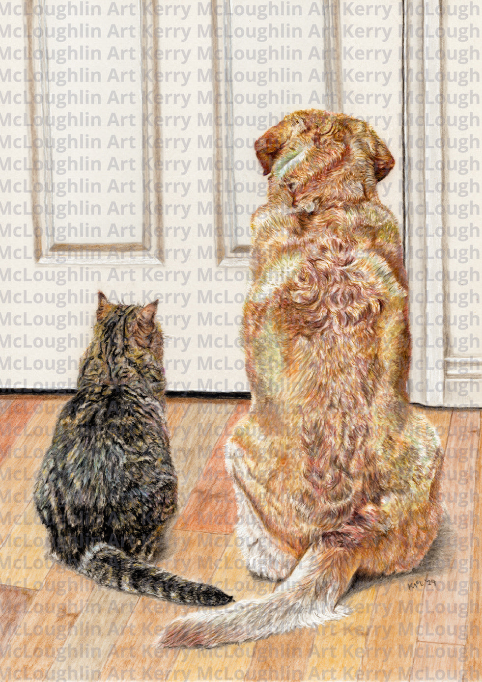 "Daddy's Home" Framed Fine Art Print