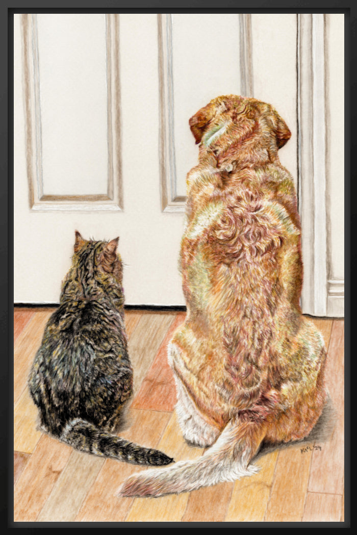 "Daddy's Home" Canvas Print