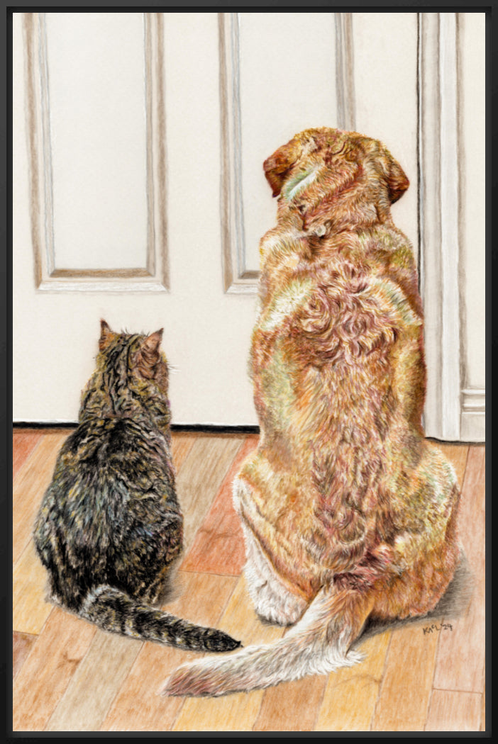 "Daddy's Home" Canvas Print