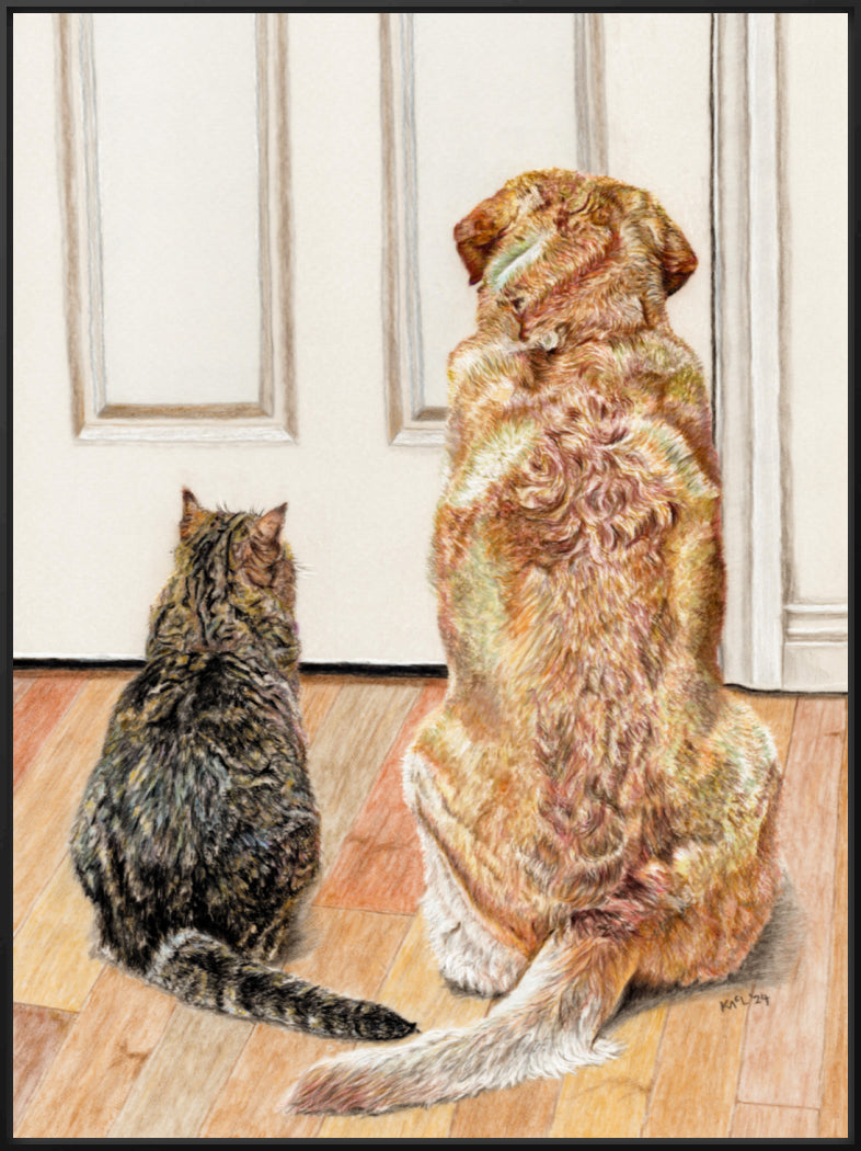 "Daddy's Home" Canvas Print