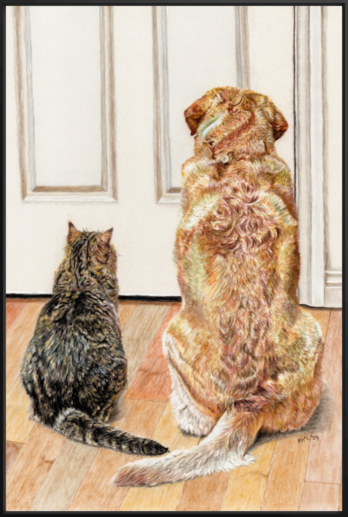 "Daddy's Home" Canvas Print