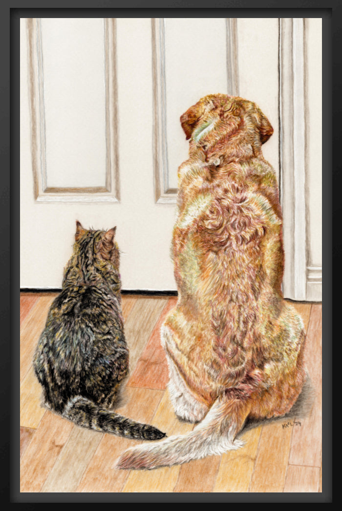 "Daddy's Home" Canvas Print