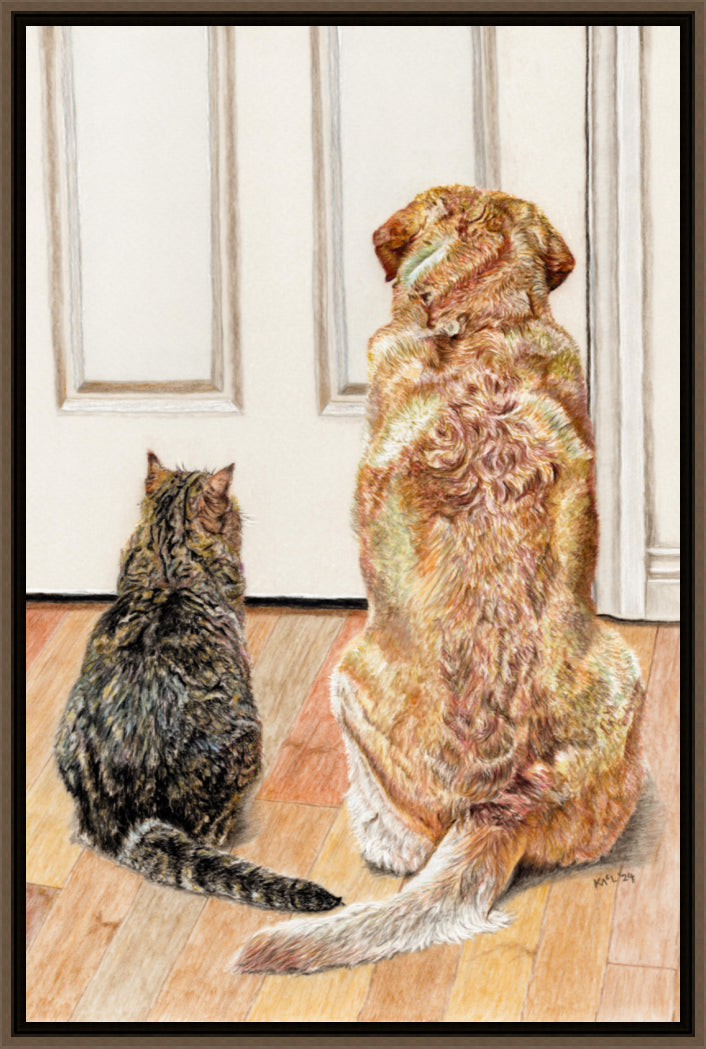 "Daddy's Home" Canvas Print