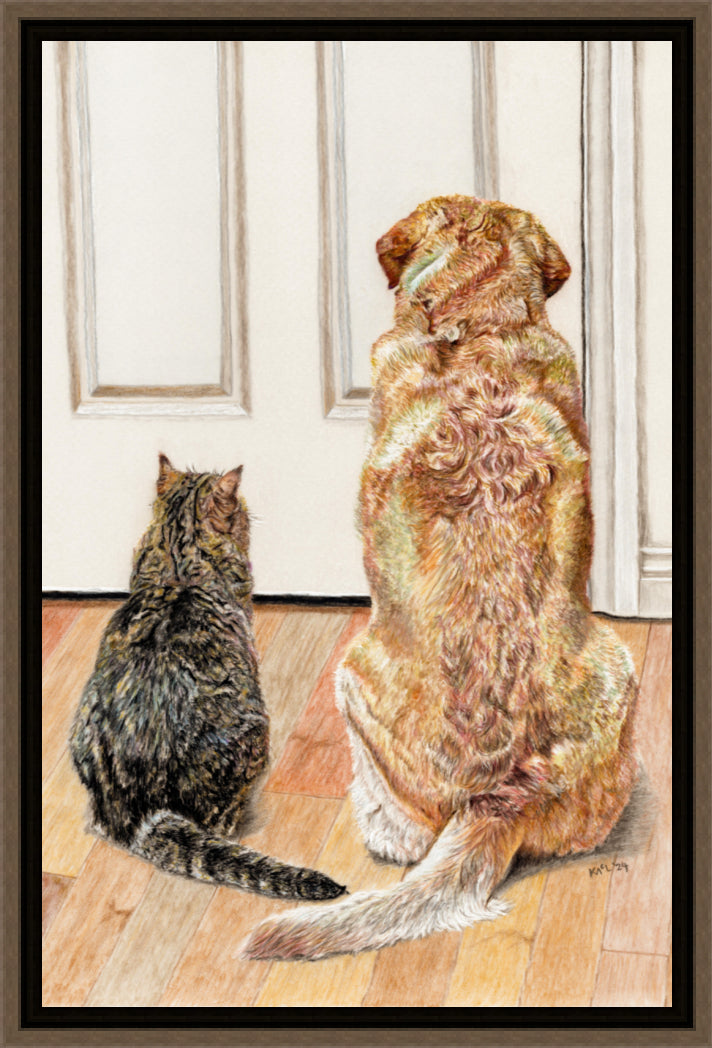 "Daddy's Home" Canvas Print