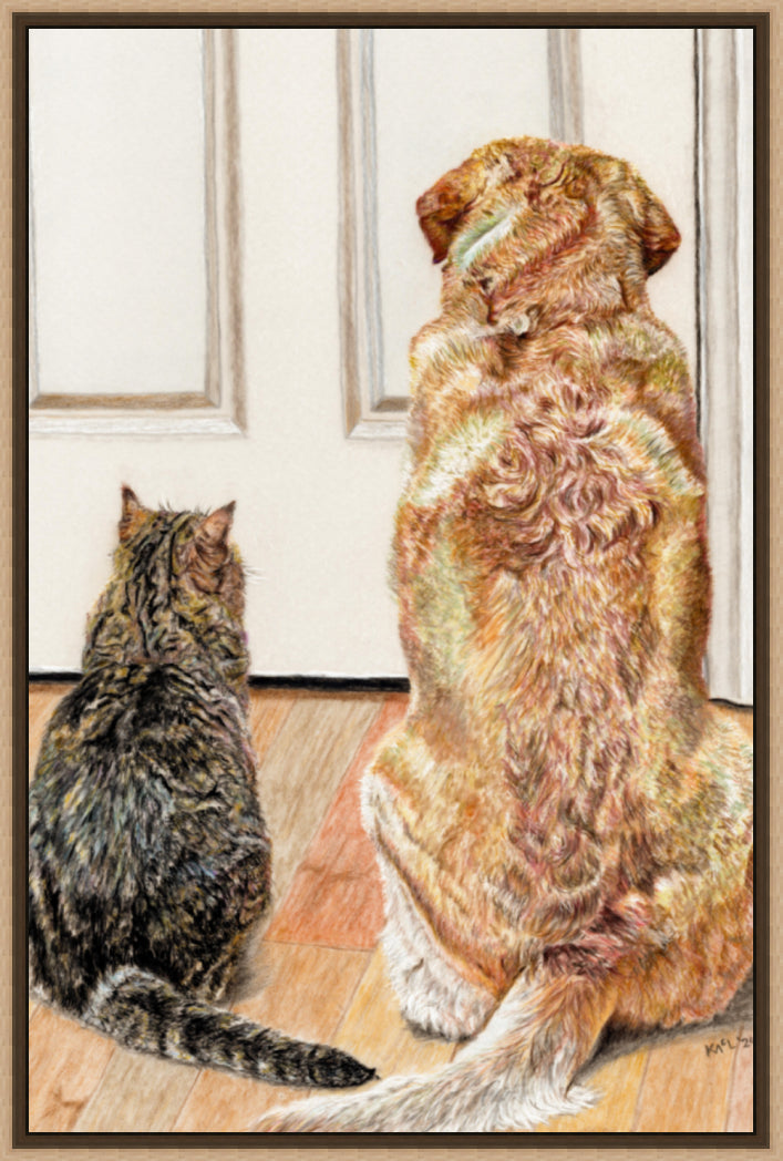 "Daddy's Home" Canvas Print