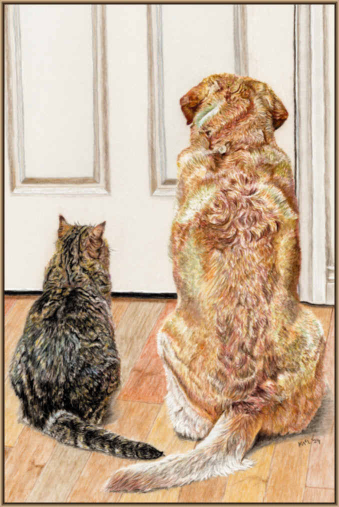 "Daddy's Home" Canvas Print