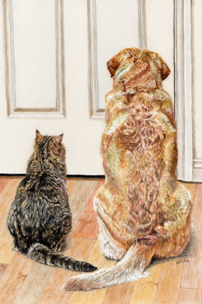 "Daddy's Home" Canvas Print