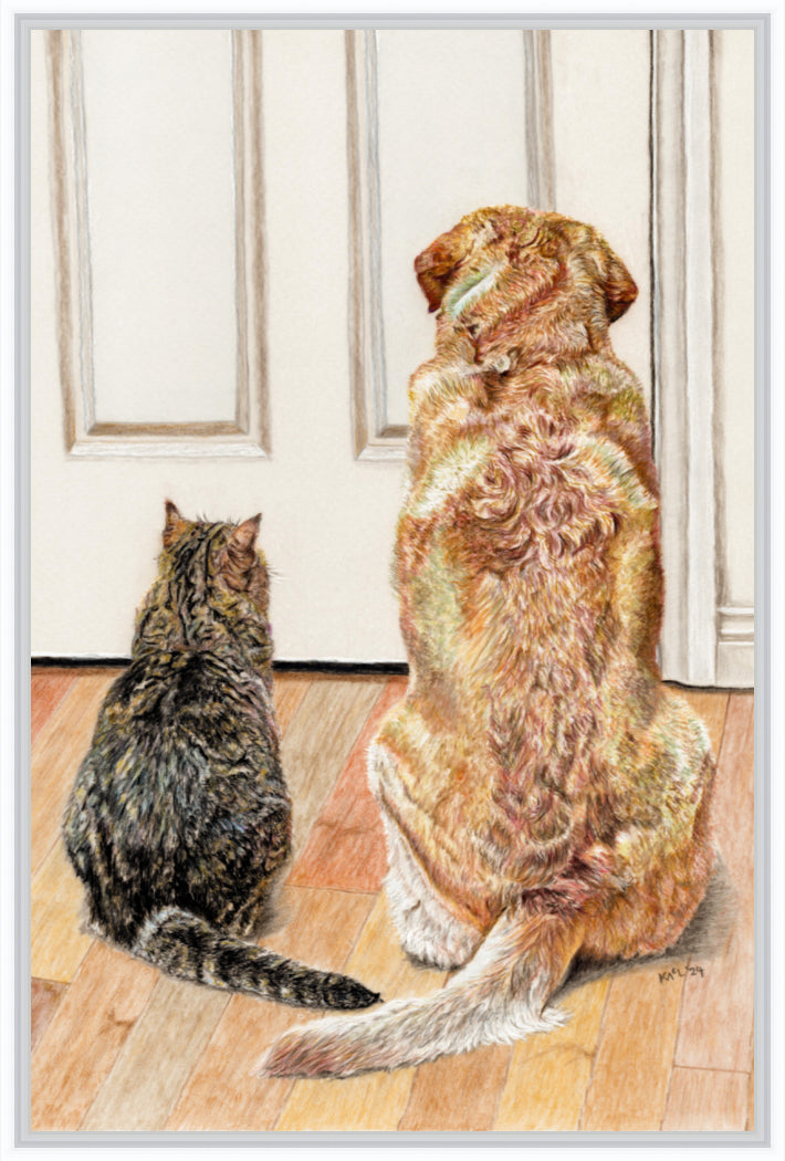 "Daddy's Home" Canvas Print