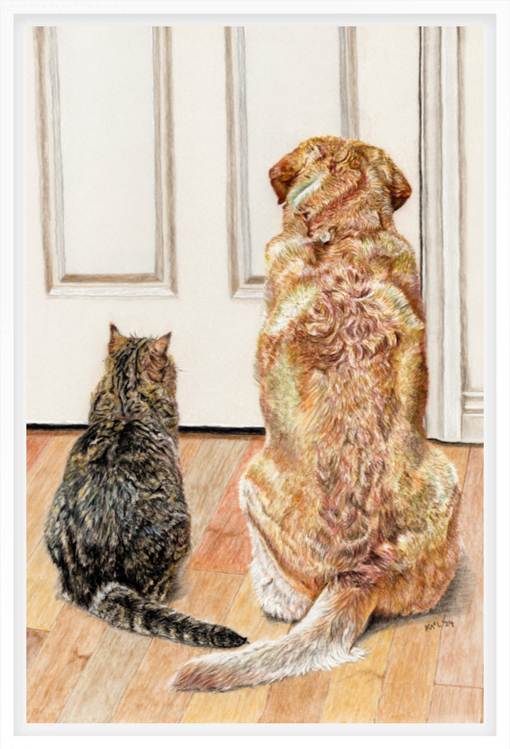 "Daddy's Home" Canvas Print