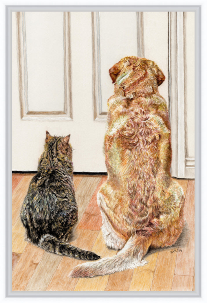 "Daddy's Home" Canvas Print