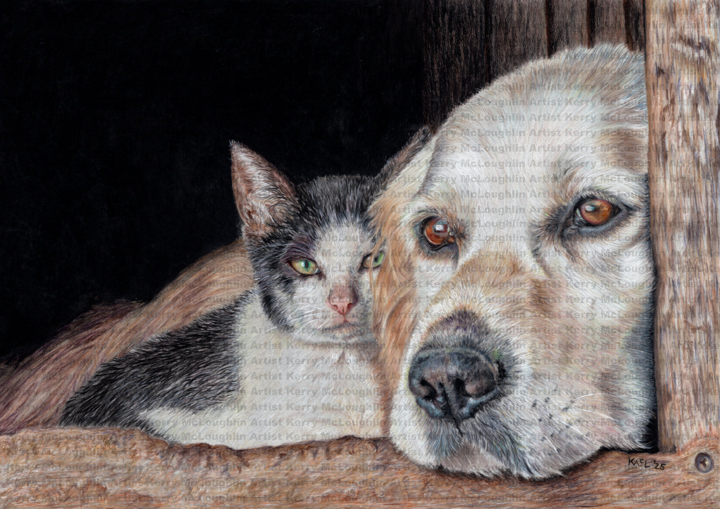 "Kindred Spirits" Unframed Fine Art Print