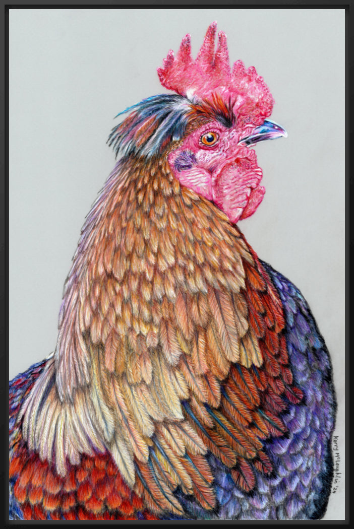 "First On The Job" Canvas Print