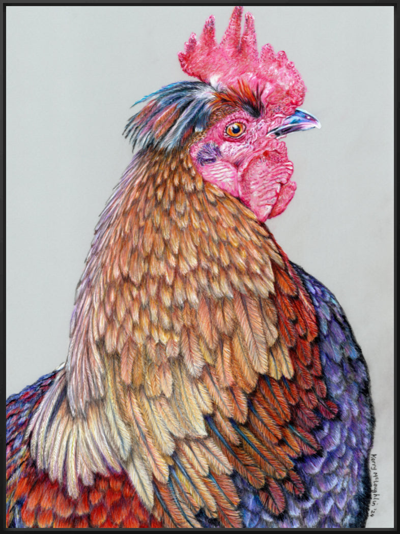 "First On The Job" Canvas Print