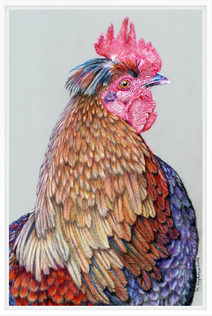 "First On The Job" Canvas Print