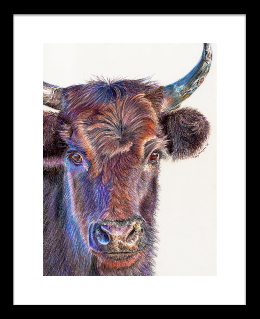 "Haircut" Framed Fine Art Print