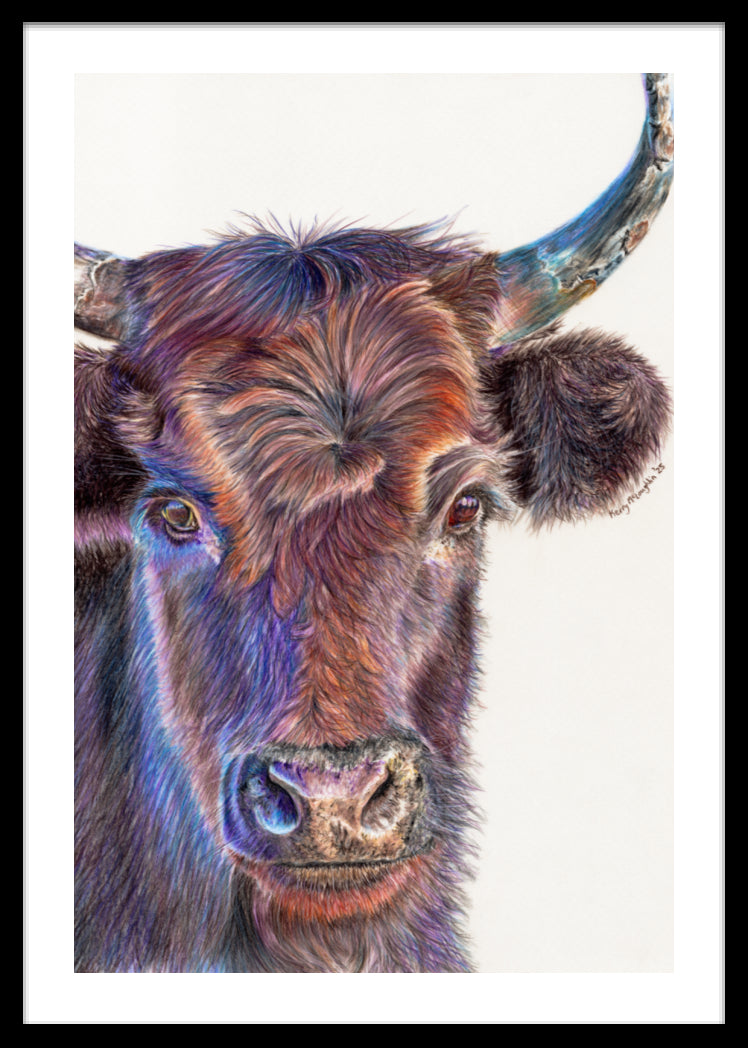 "Haircut" Framed Fine Art Print