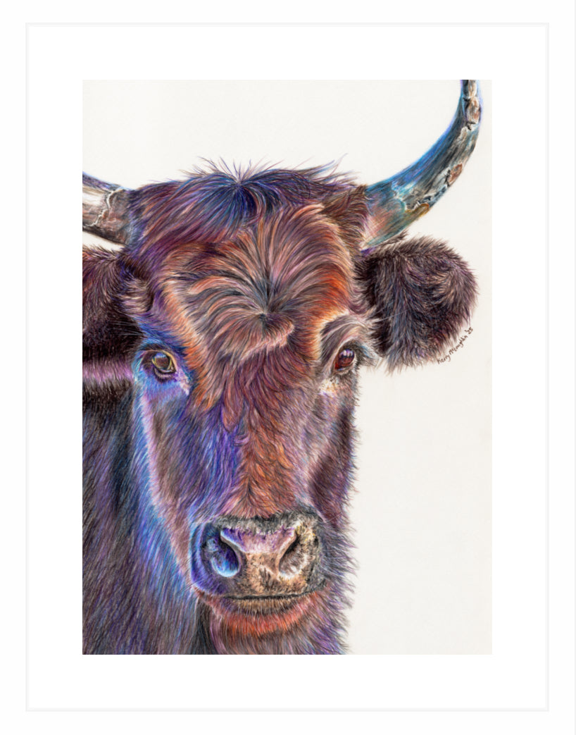 "Haircut" Framed Fine Art Print