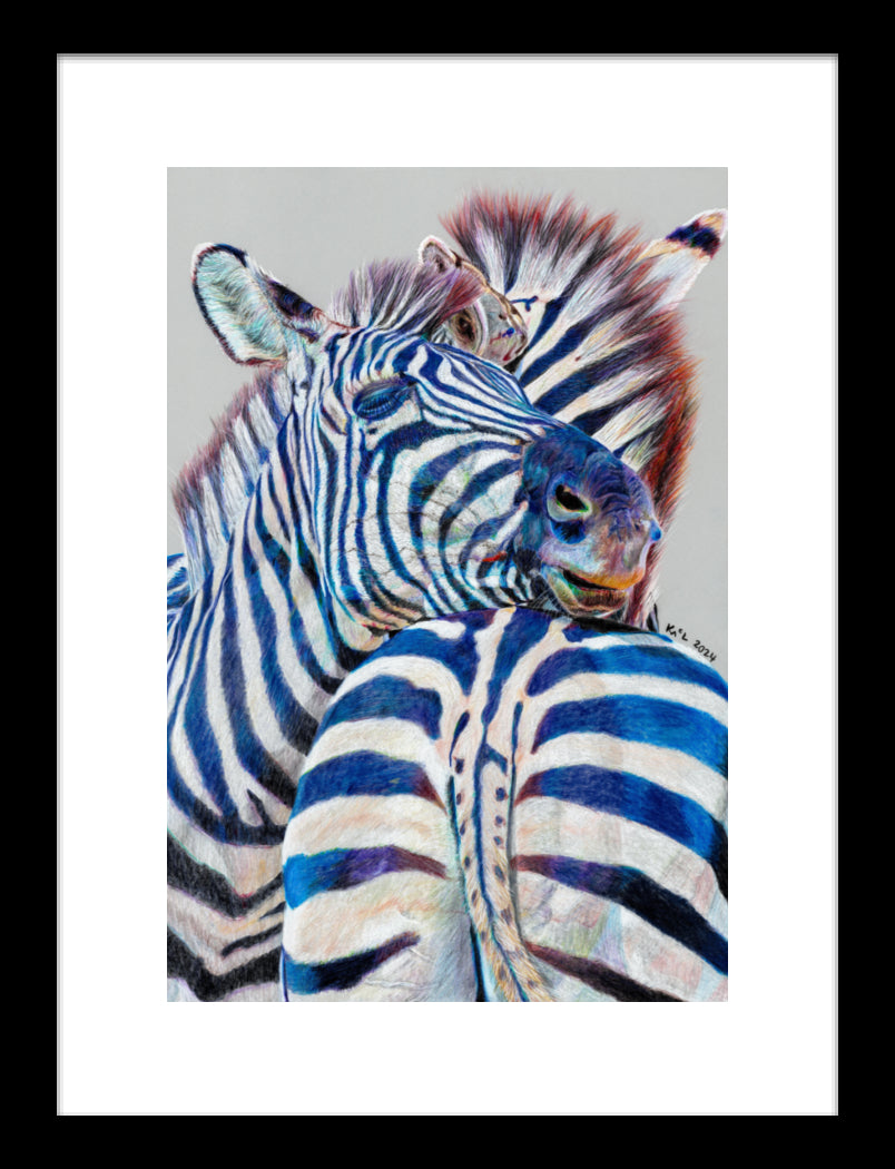 "I’ll Scratch Yours" Framed Fine Art Print