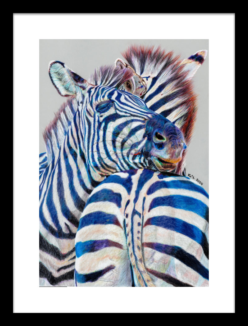"I’ll Scratch Yours" Framed Fine Art Print