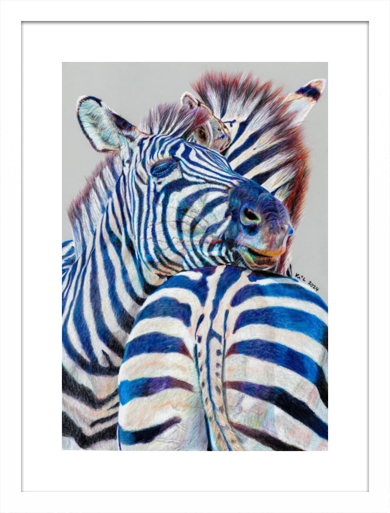 "I’ll Scratch Yours" Framed Fine Art Print
