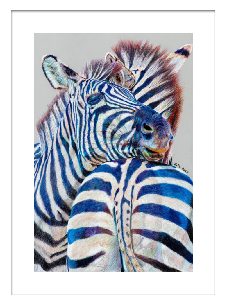 "I’ll Scratch Yours" Framed Fine Art Print