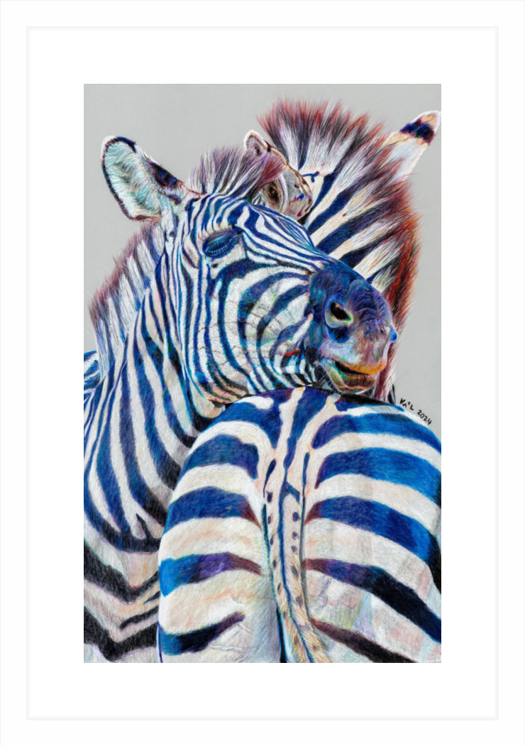 "I’ll Scratch Yours" Framed Fine Art Print
