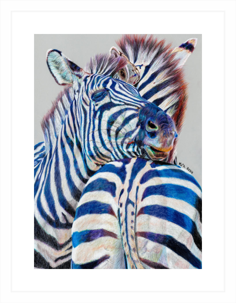"I’ll Scratch Yours" Framed Fine Art Print