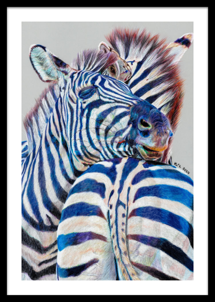 "I’ll Scratch Yours" Framed Fine Art Print
