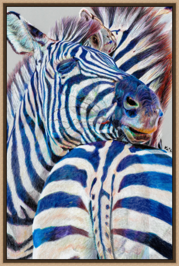 "I’ll Scratch Yours" Canvas Print