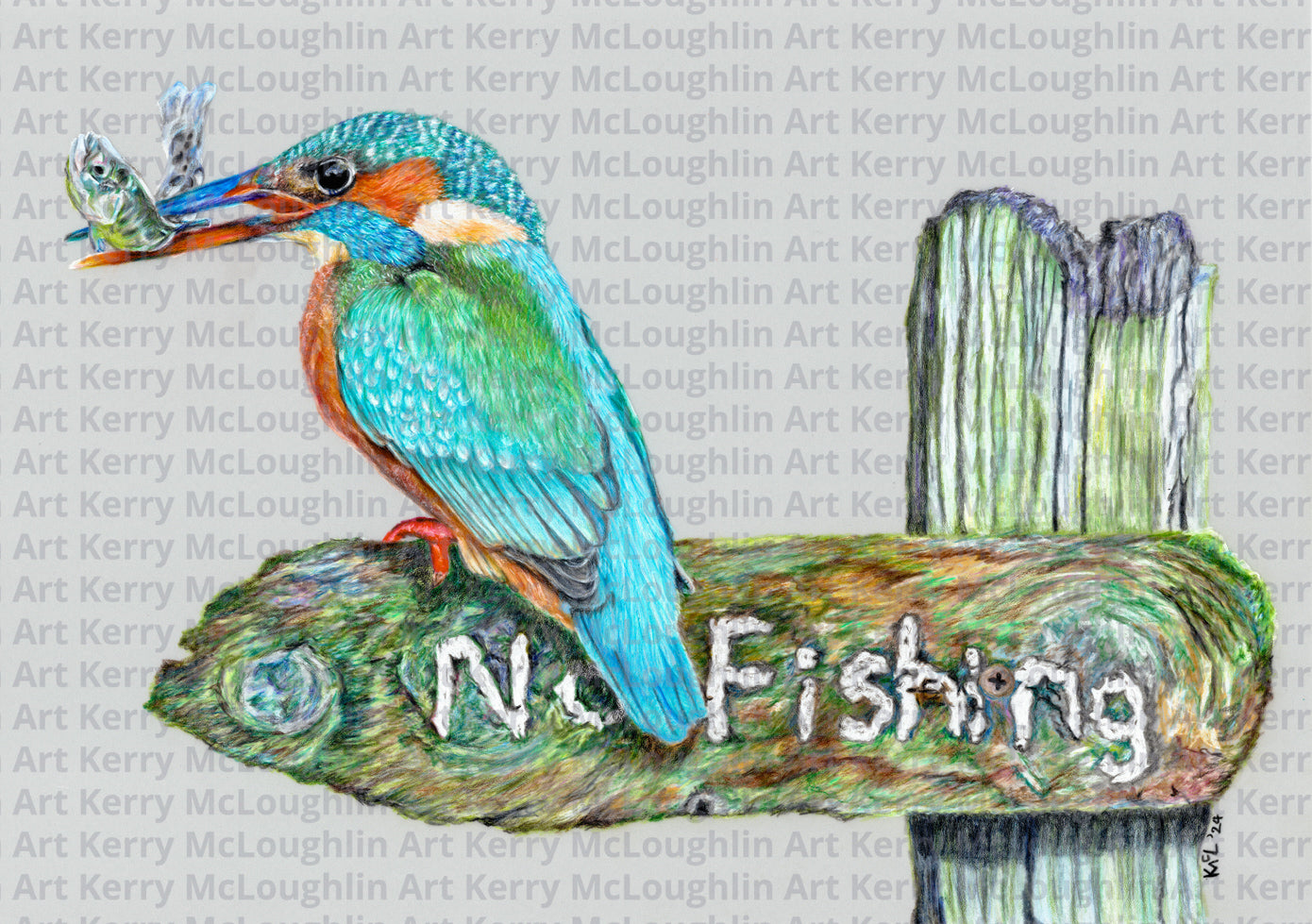 "Criminal" Unframed Fine Art Print