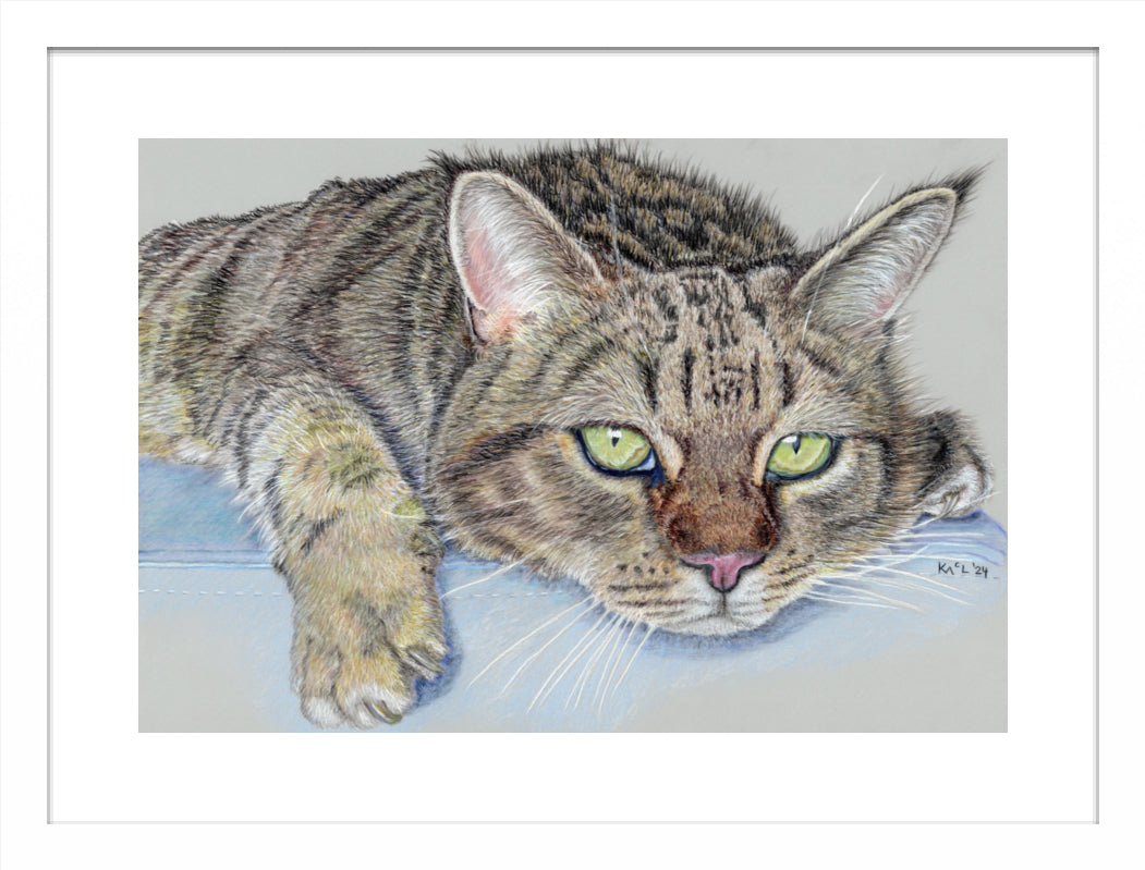 "Milky" Framed Fine Art Print