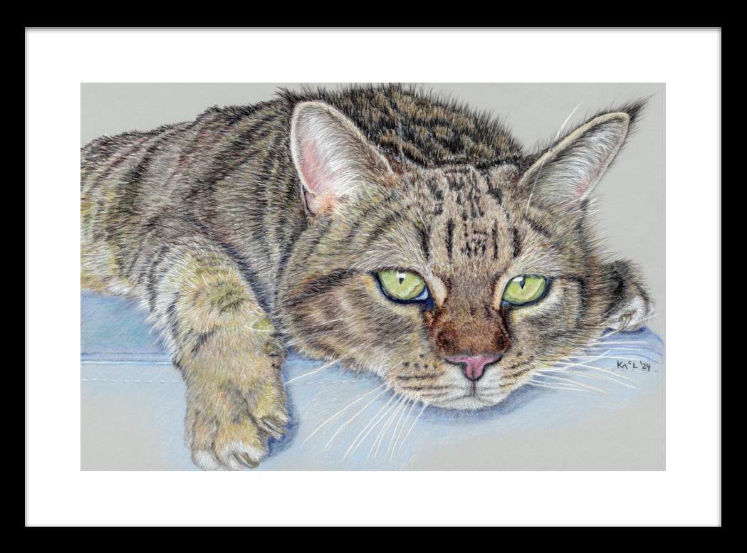 "Milky" Framed Fine Art Print