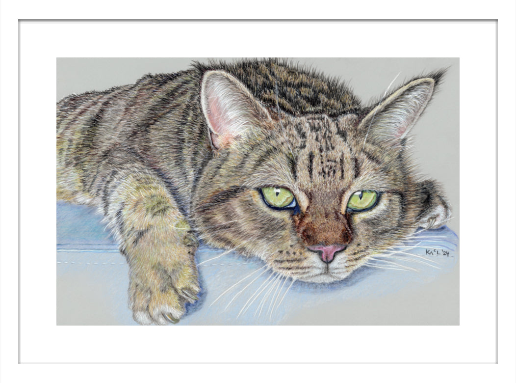 "Milky" Framed Fine Art Print