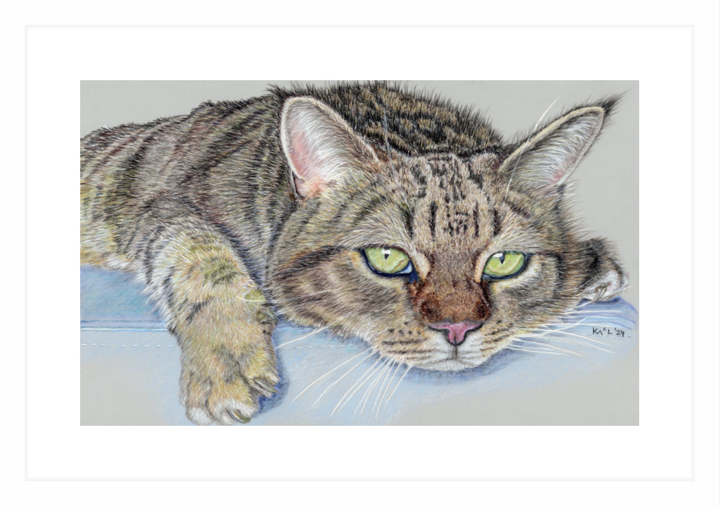 "Milky" Framed Fine Art Print