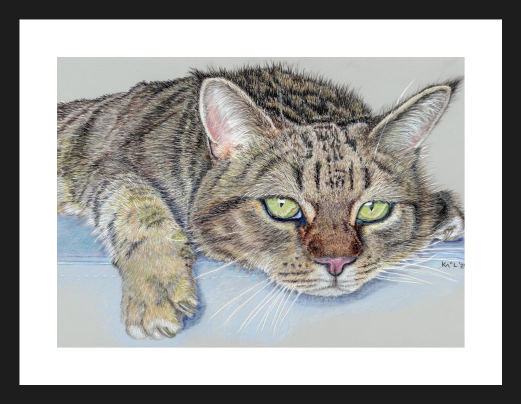 "Milky" Framed Fine Art Print