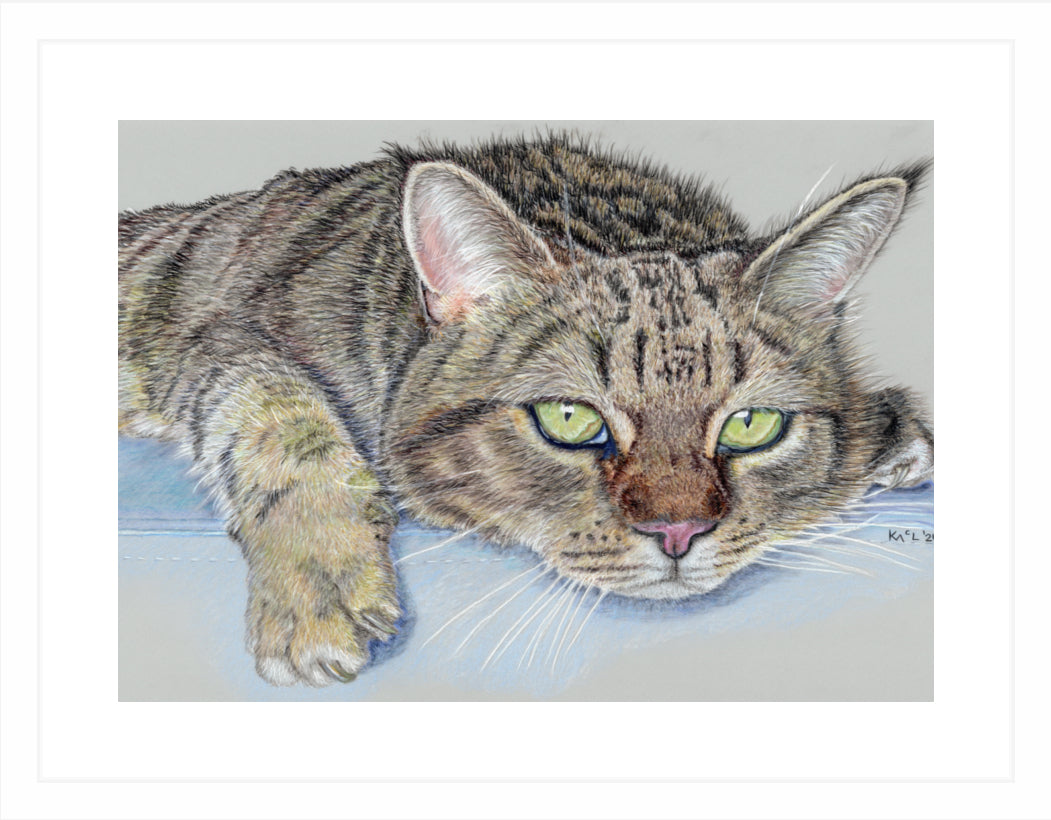 "Milky" Framed Fine Art Print