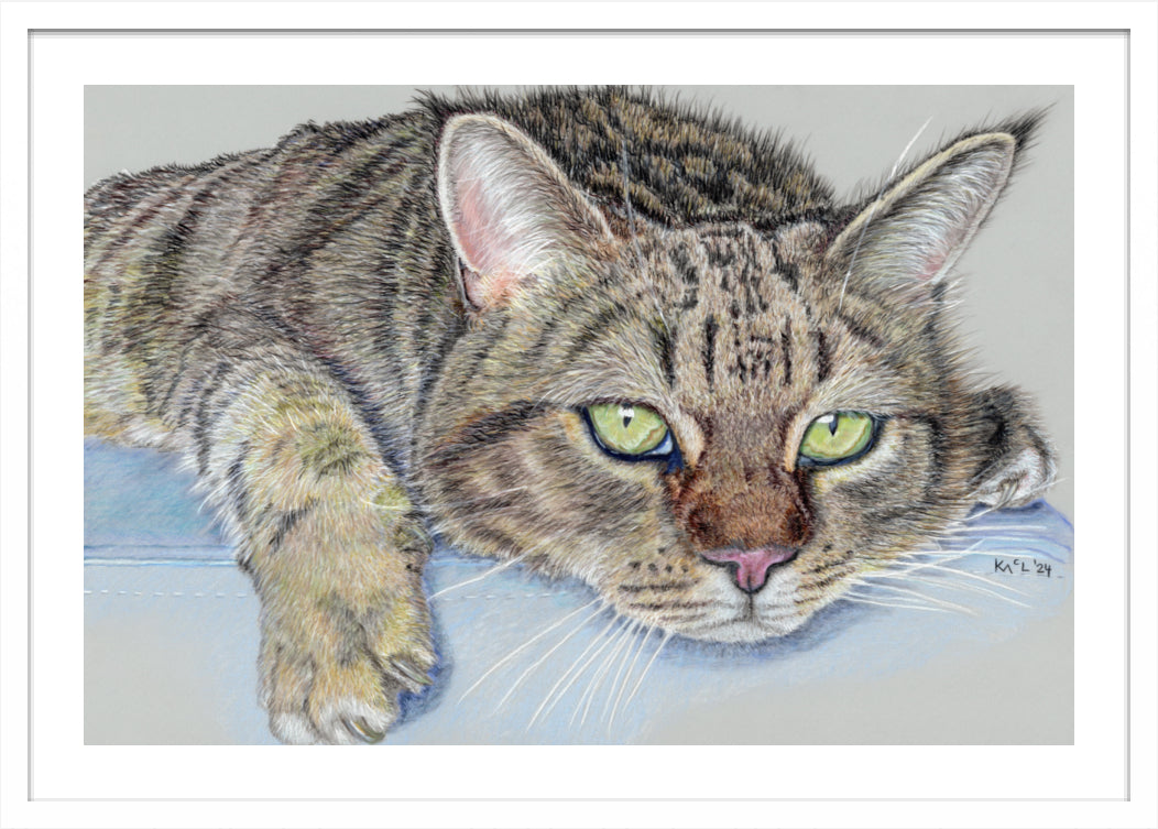 "Milky" Framed Fine Art Print