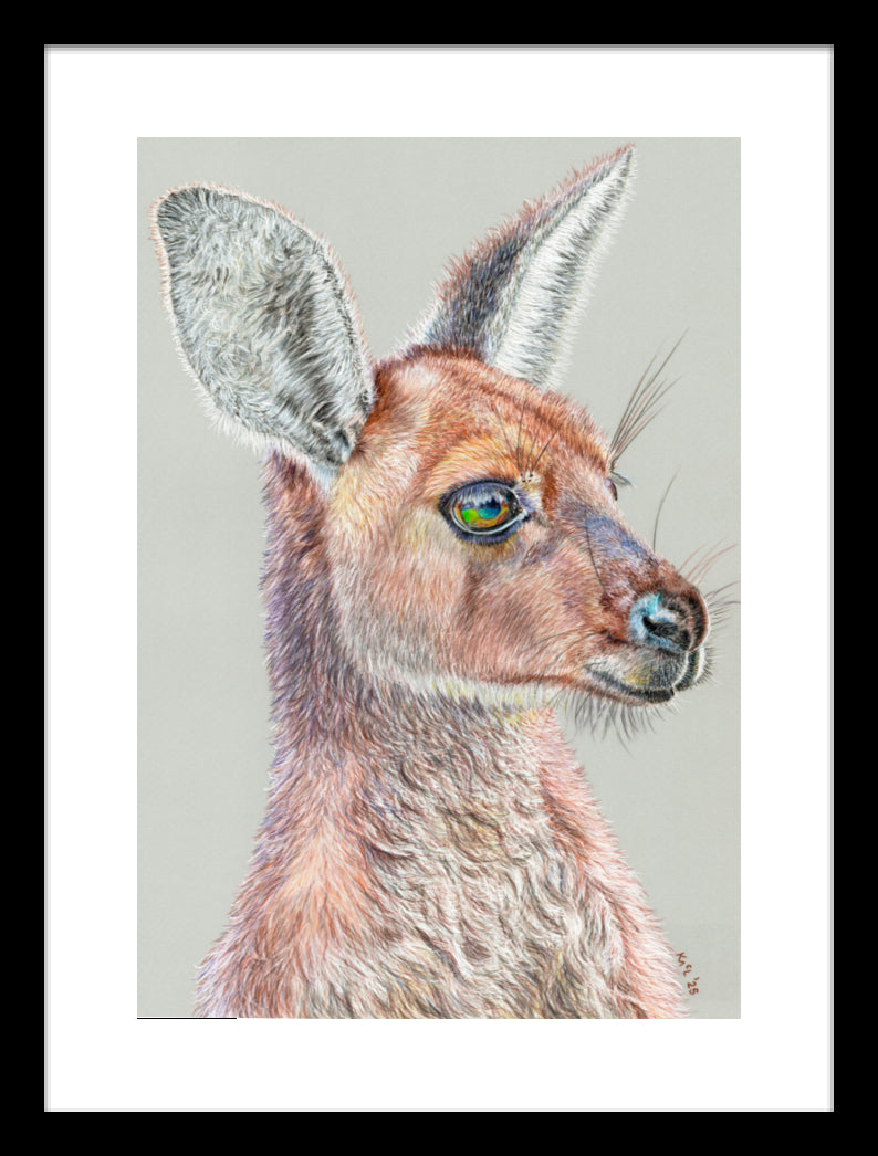 "Ready For The Day" Framed Fine Art Print