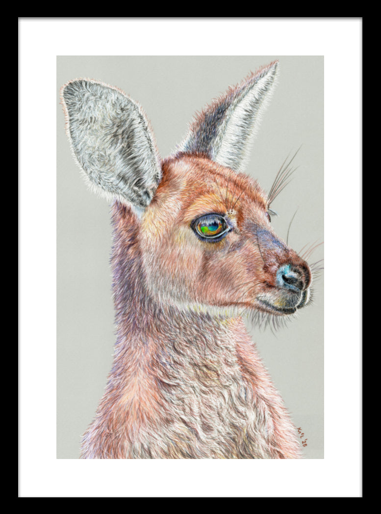 "Ready For The Day" Framed Fine Art Print