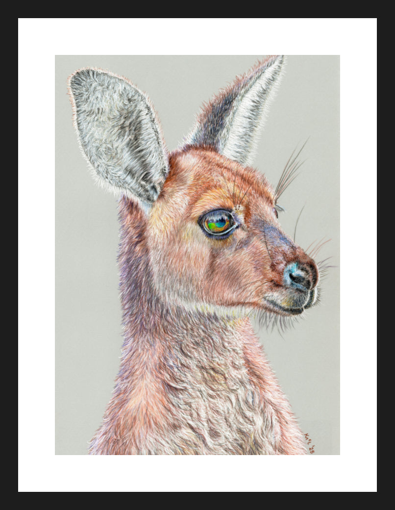 "Ready For The Day" Framed Fine Art Print